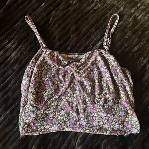 Floral Spaghetti Strap Top